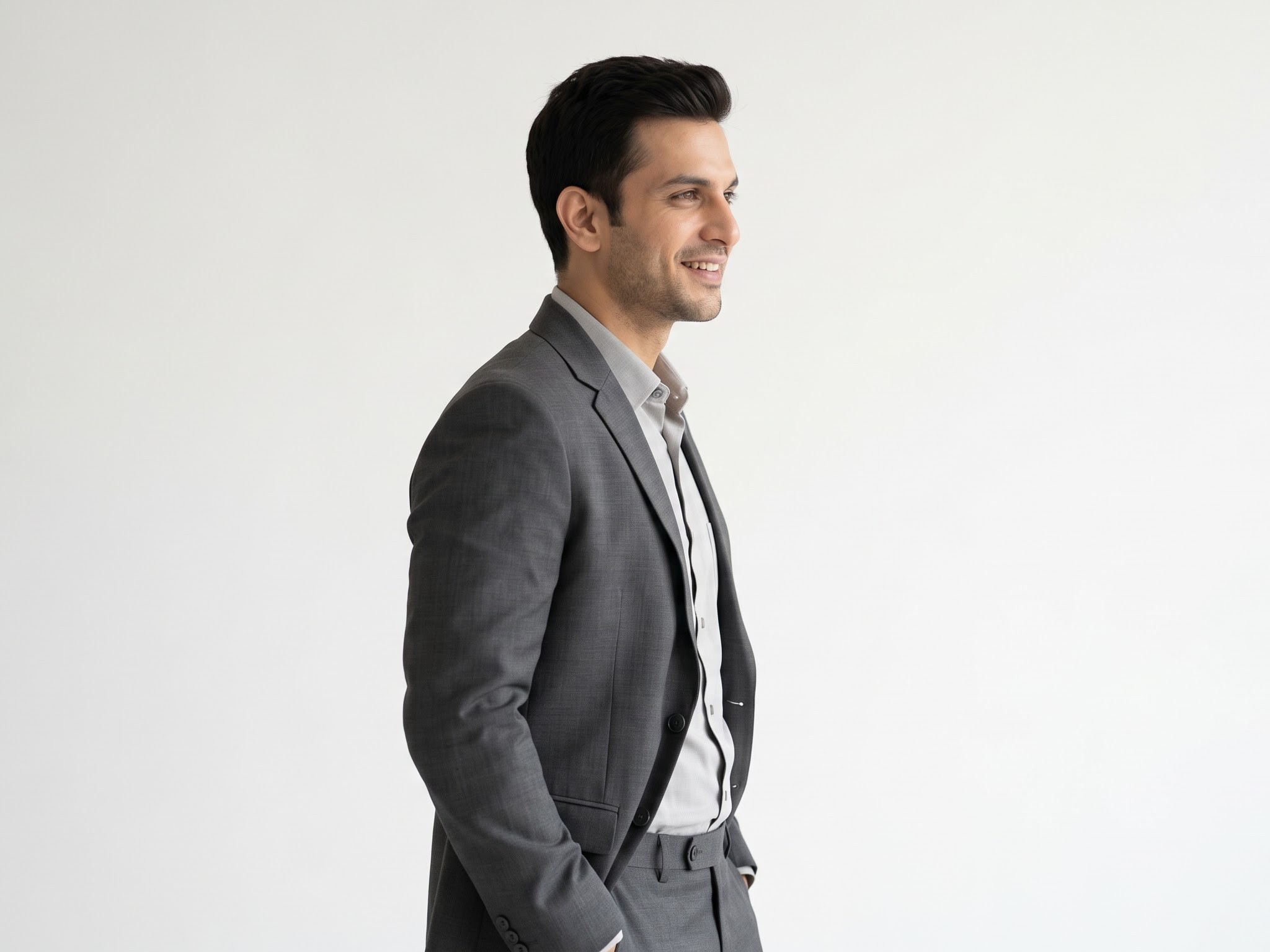 Charcoal Grey Formal Suit (2 piece suit)